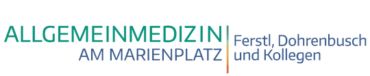 Logo zweizeilig Allgemeinmedizin am Marienplatz