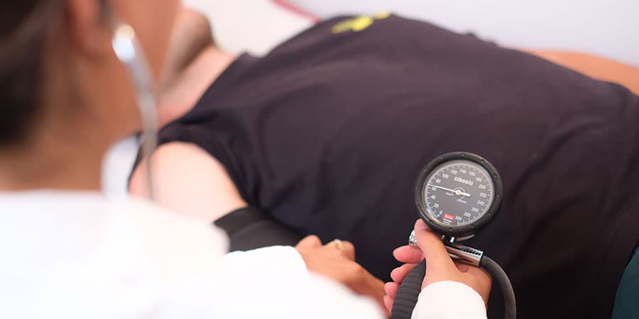 Praxis Blutdruckmessung